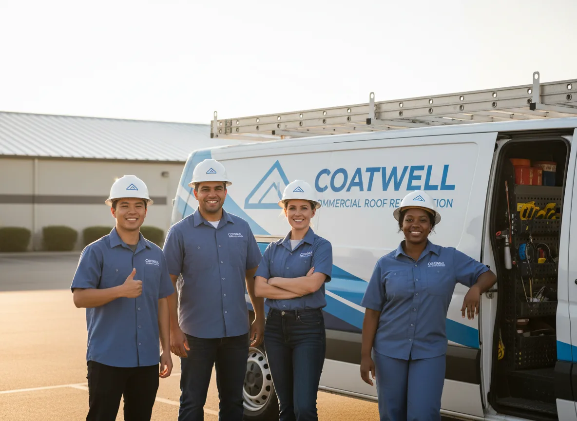 Commercial roof coating company in Millican, TX